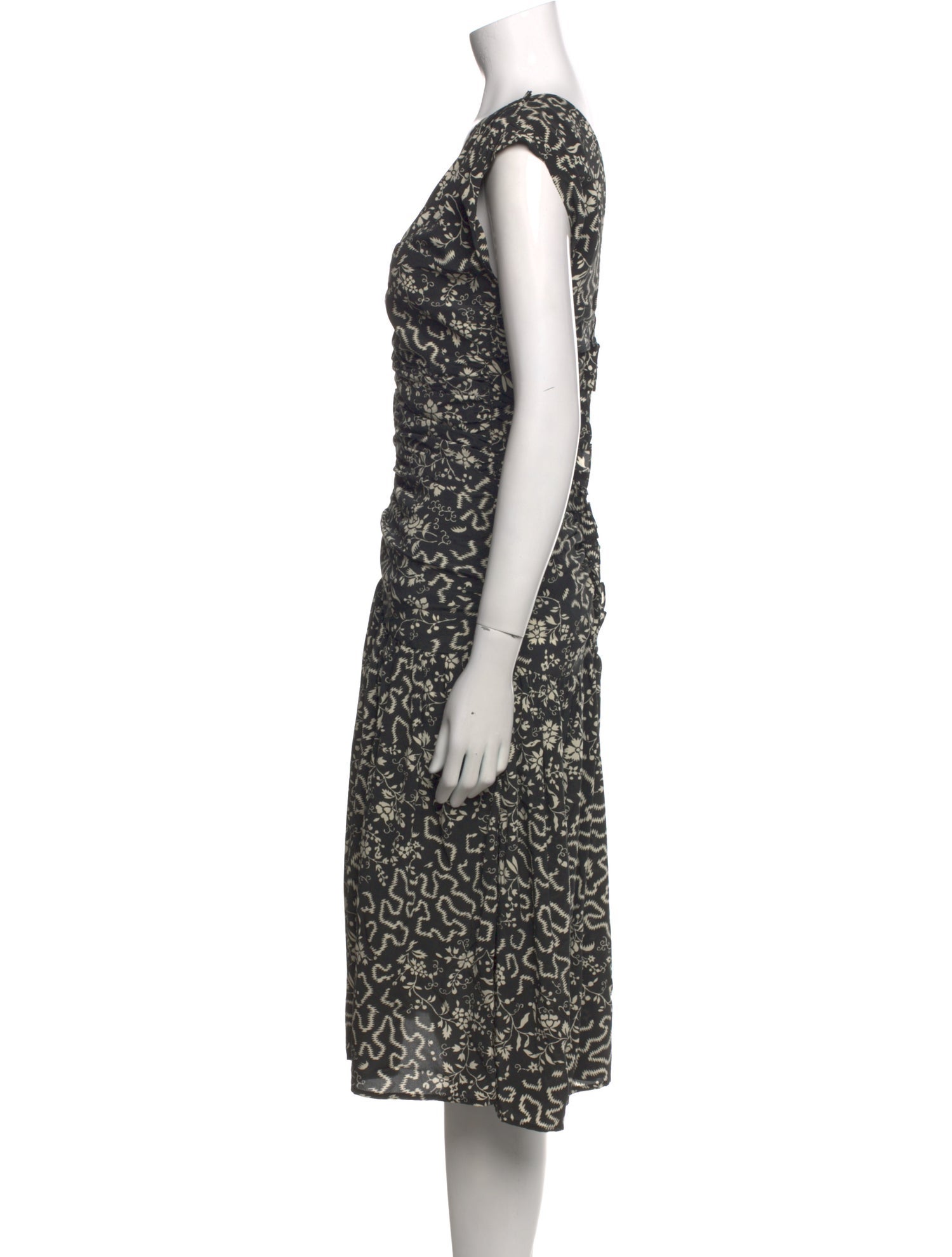 Isabel Marant Silk Midi Length Dress