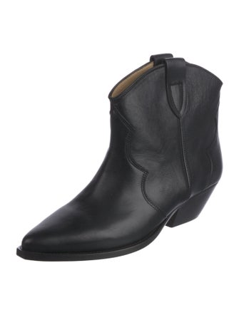 Isabel Marant Leather Western Boots