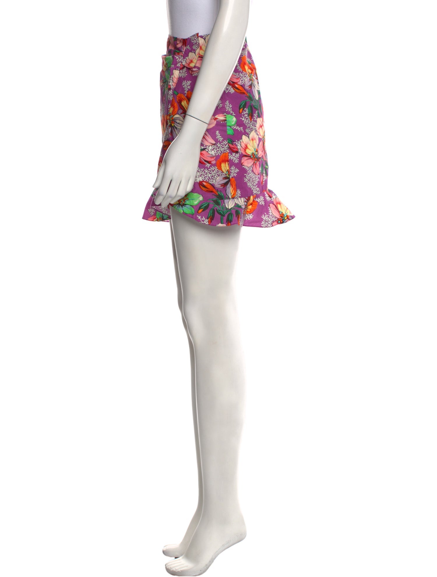 Isabel Marant Floral Print Mini Skirt