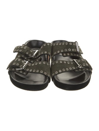 Isabel Marant Suede Slides