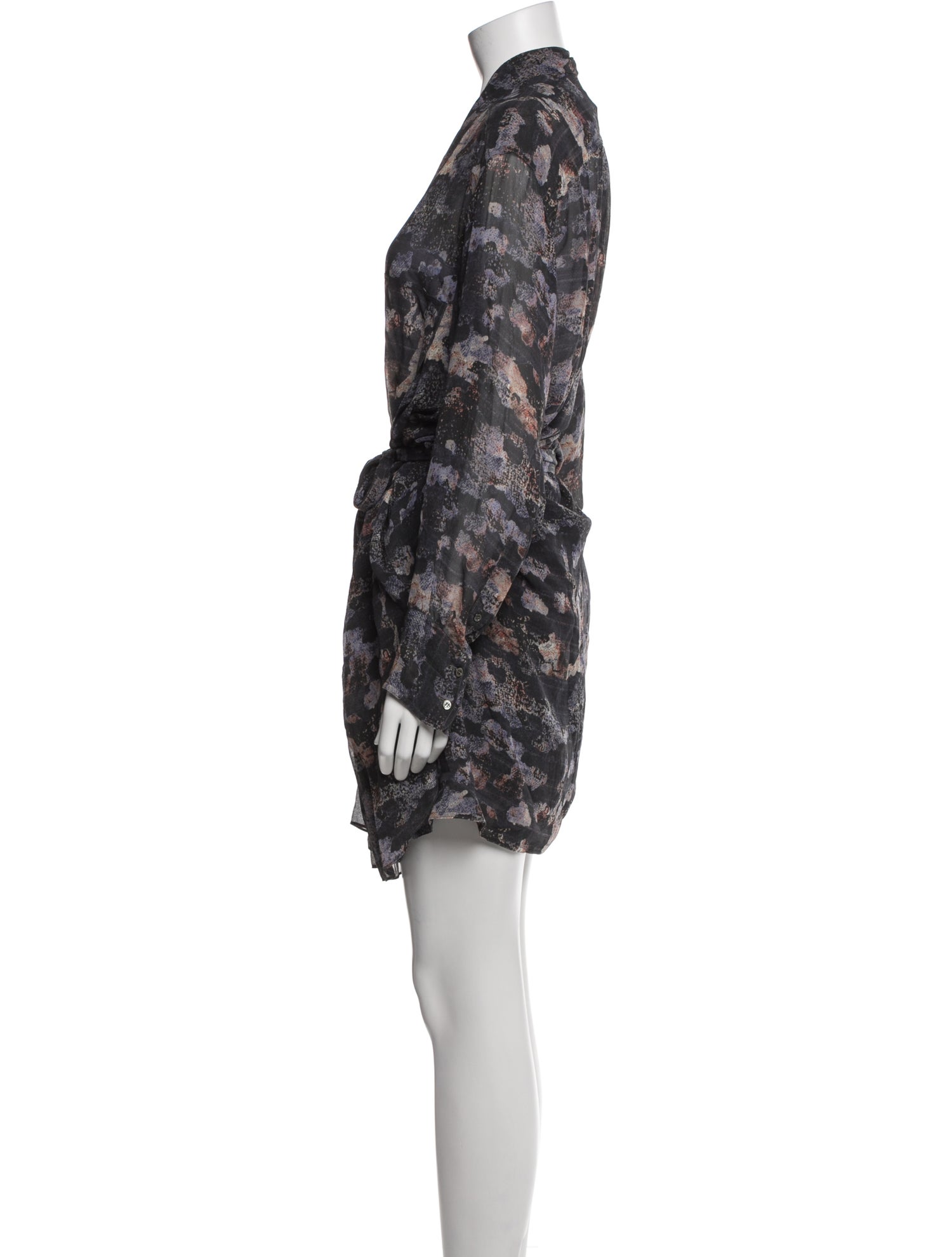 Isabel Marant Silk Knee-Length Dress