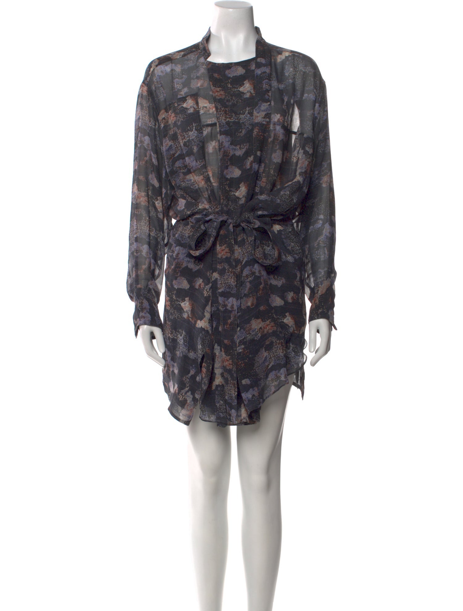 Isabel Marant Silk Knee-Length Dress