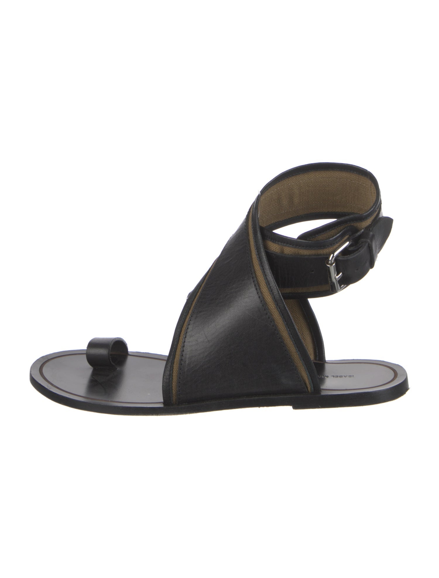 Isabel Marant Leather Slingback Sandals