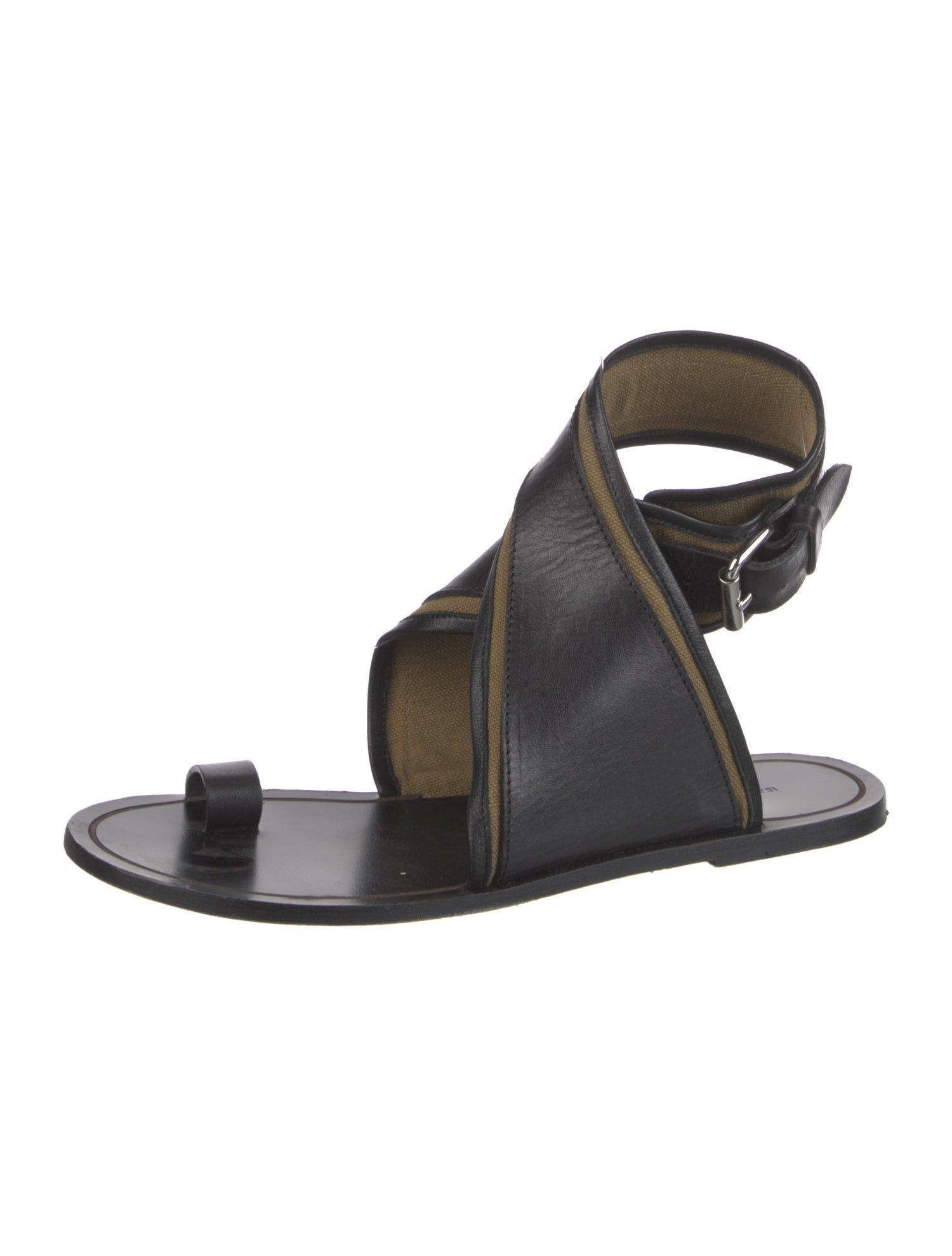 Isabel Marant Leather Slingback Sandals