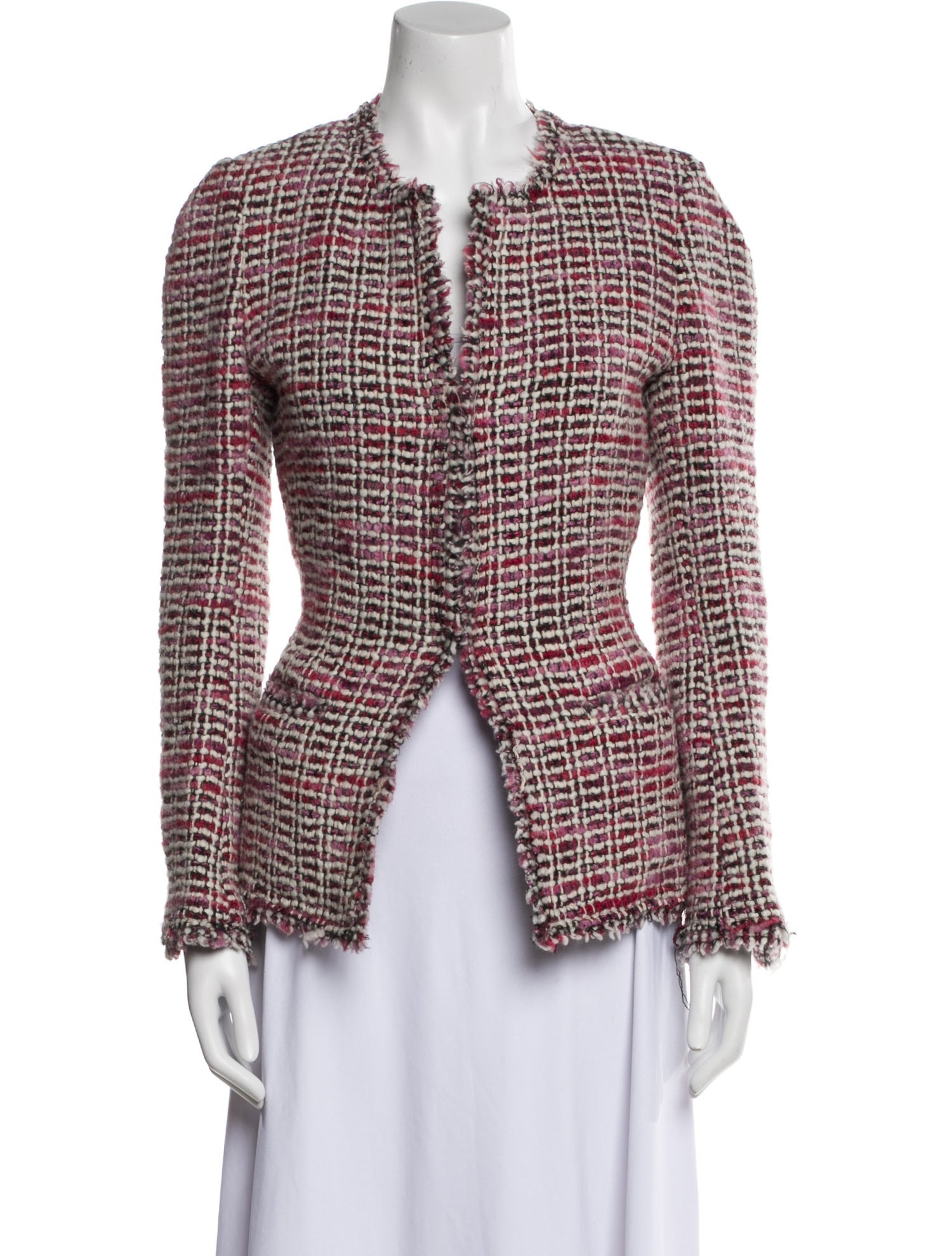 Isabel Marant Virgin Wool Tweed Pattern Jacket w/ Tags