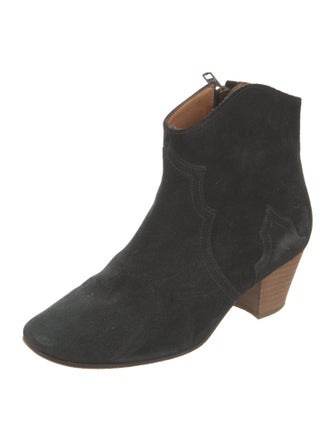 Isabel Marant Suede Western Boots
