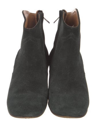 Isabel Marant Suede Western Boots