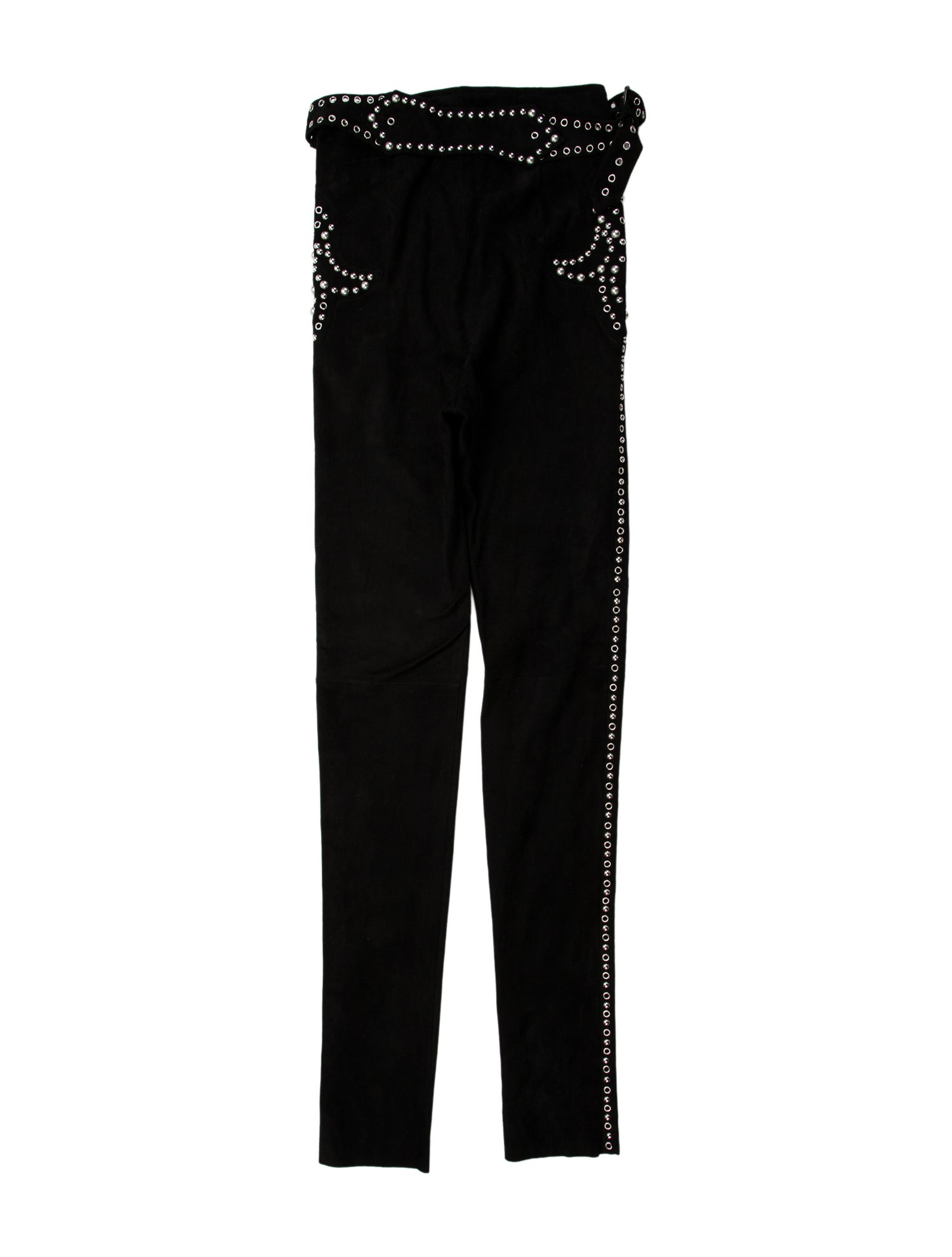 Isabel Marant Lambskin Skinny Leg Pants
