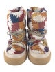 Isabel Marant Nylon Lace-Up Boots