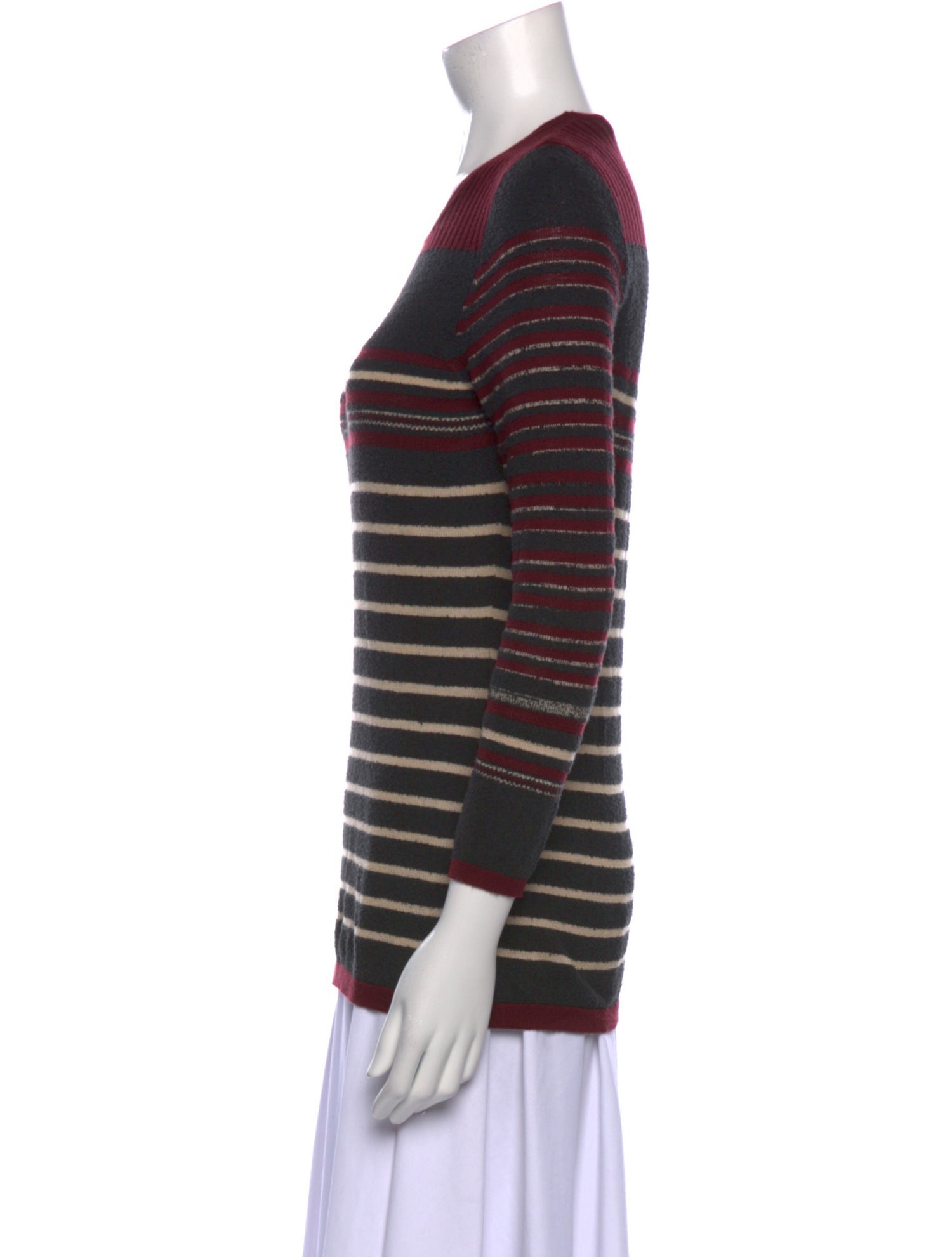 Étoile Isabel Marant Striped Scoop Neck Top