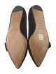 Isabel Marant Suede Bow Accents Ballet Flats
