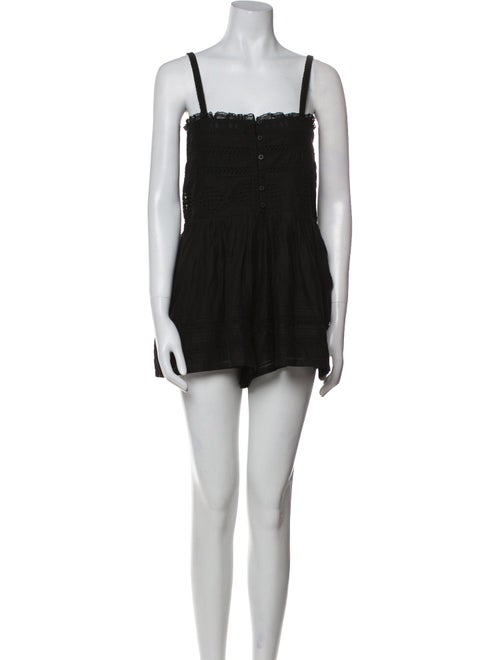 Isabel Marant Square Neckline Romper