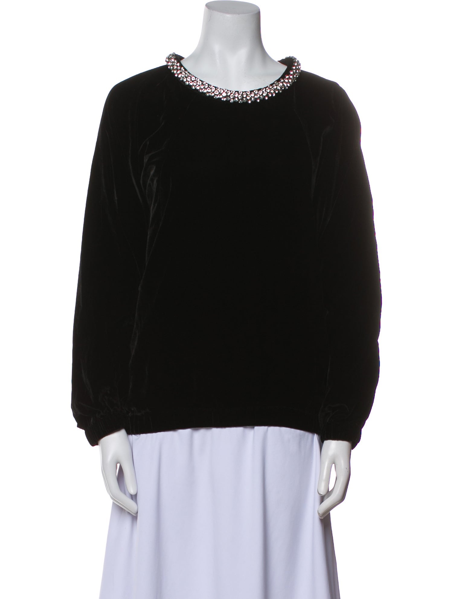 Isabel Marant Scoop Neck Long Sleeve Sweatshirt
