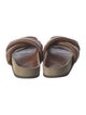 Isabel Marant Leather Lasercut Accents Slides