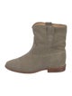 Isabel Marant Suede Moto Boots