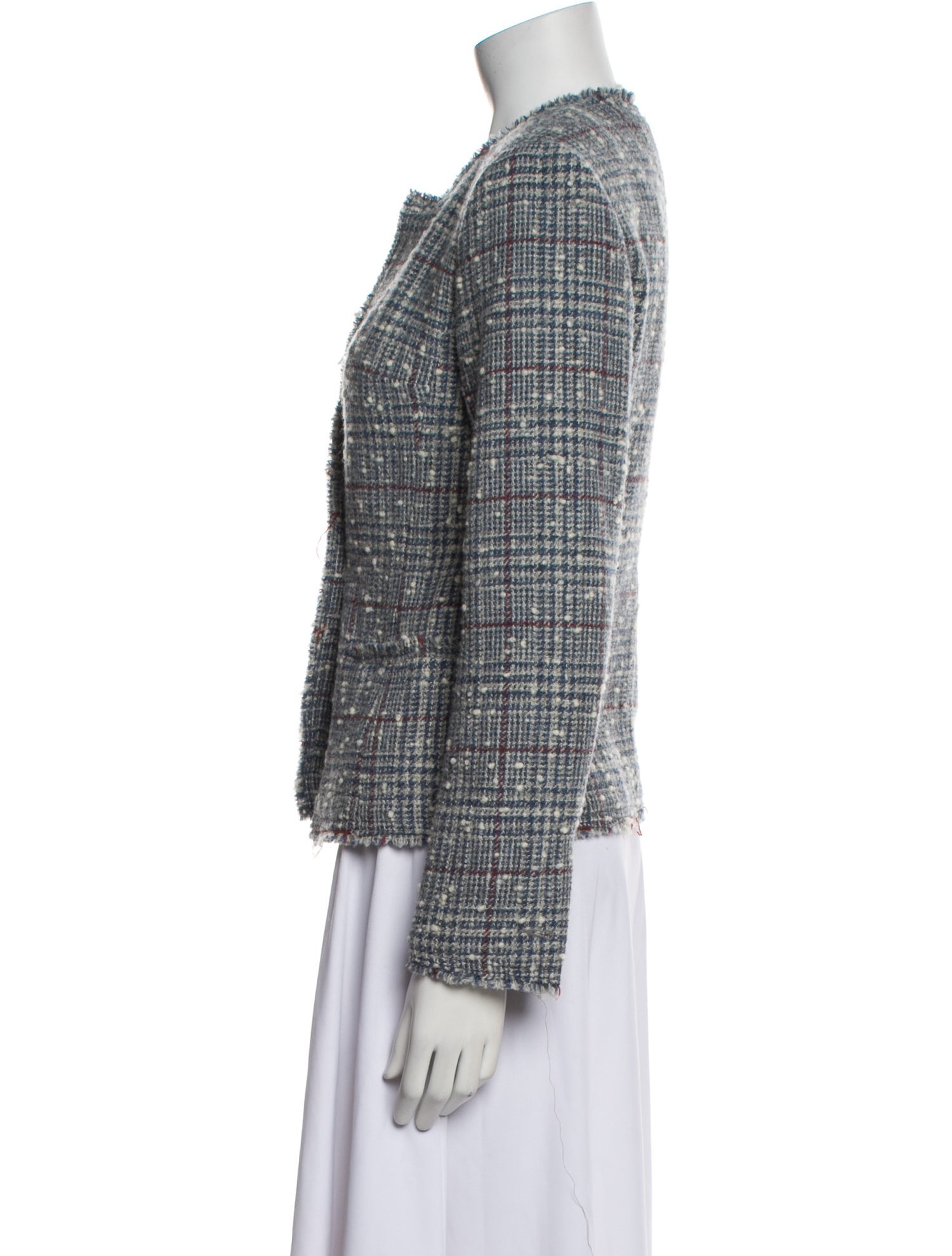 Isabel Marant Wool Tweed Pattern Jacket