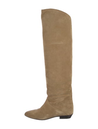 Isabel Marant Suede Riding Boots