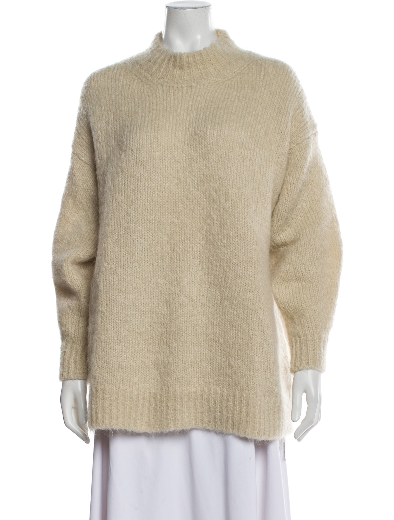 Isabel Marant Mohair Mock Neck Sweater