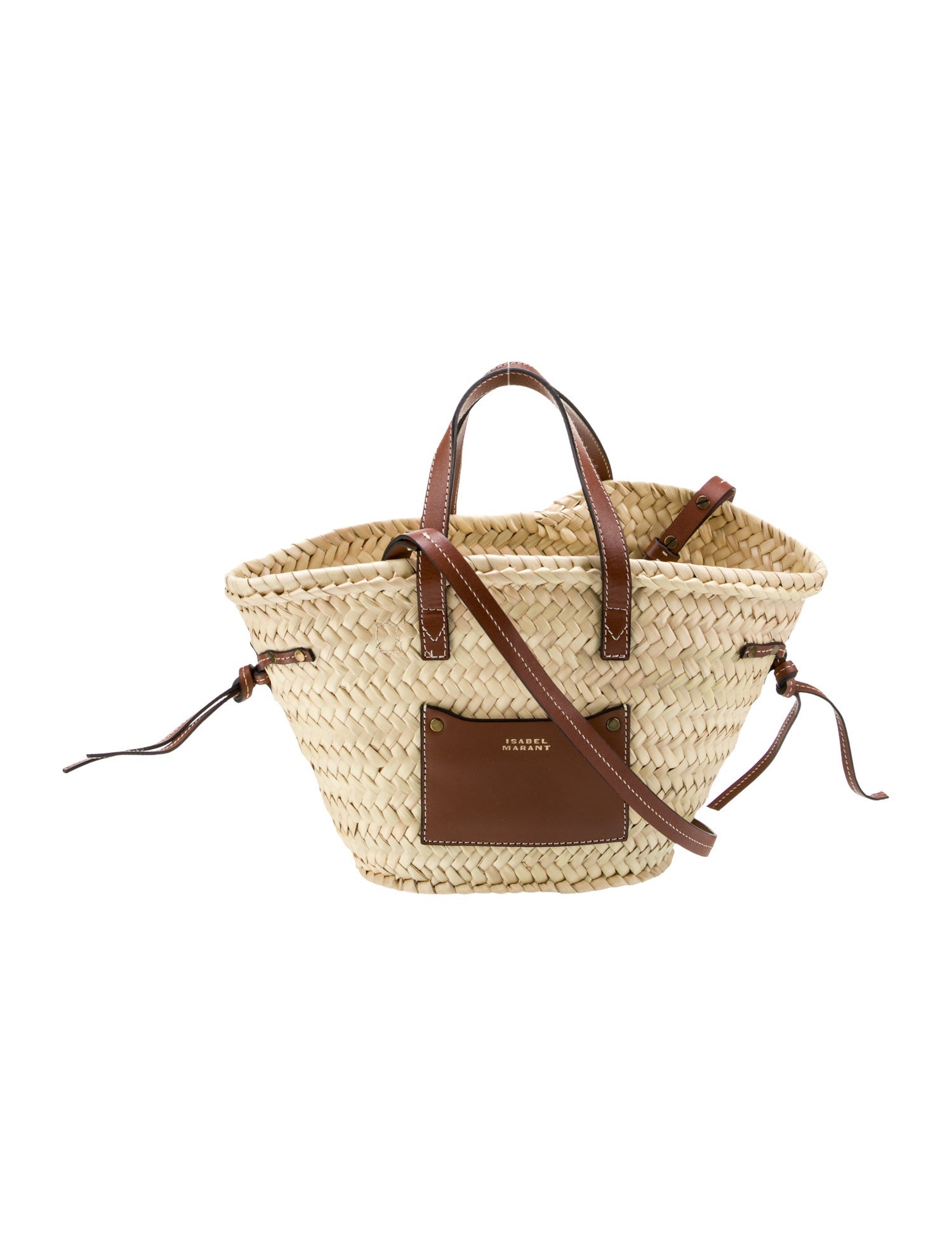 Isabel Marant Straw Belt Bag