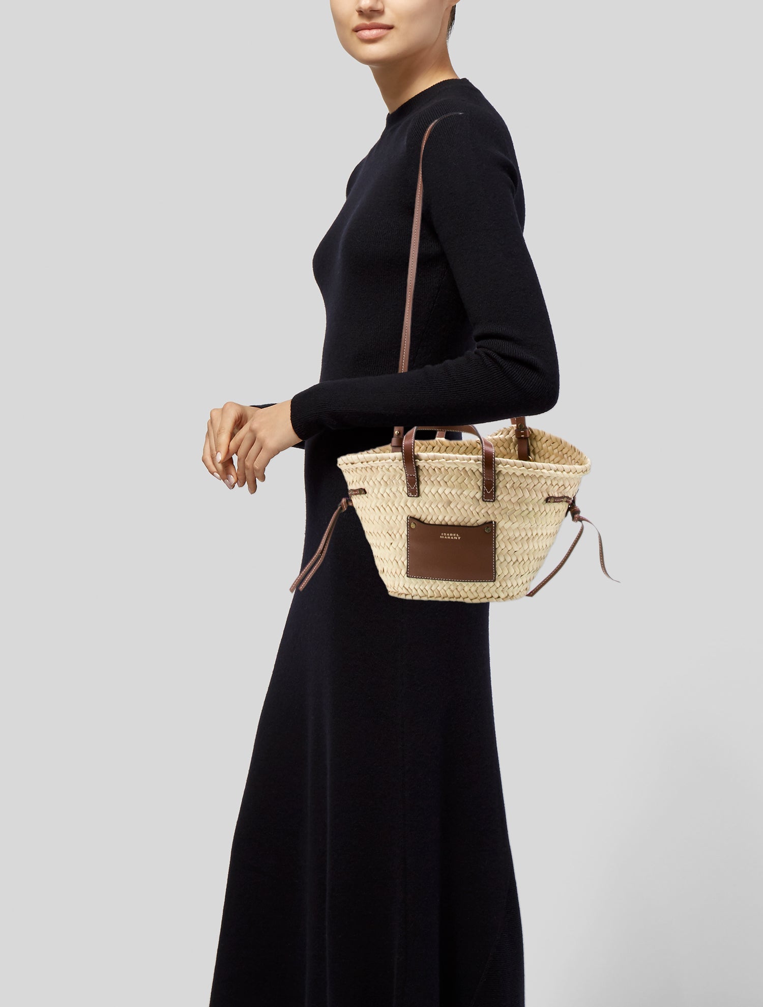 Isabel Marant Straw Belt Bag