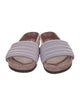 Isabel Marant Leather Colorblock Pattern Slides