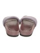 Isabel Marant Leather Colorblock Pattern Slides