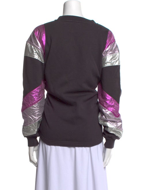 Isabel Marant Printed Bateau Neckline Sweatshirt