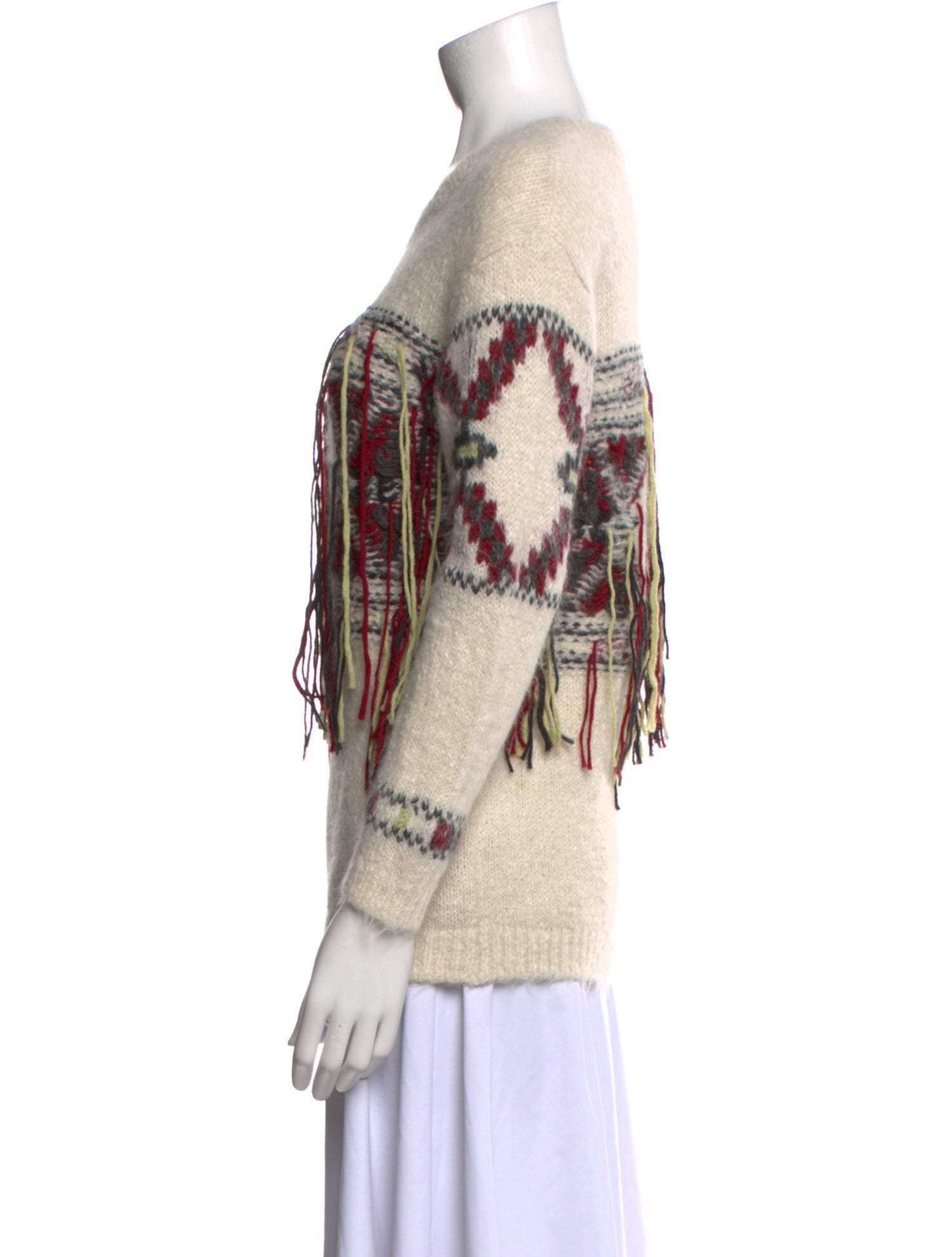 Isabel Marant Alpaca Printed Sweater