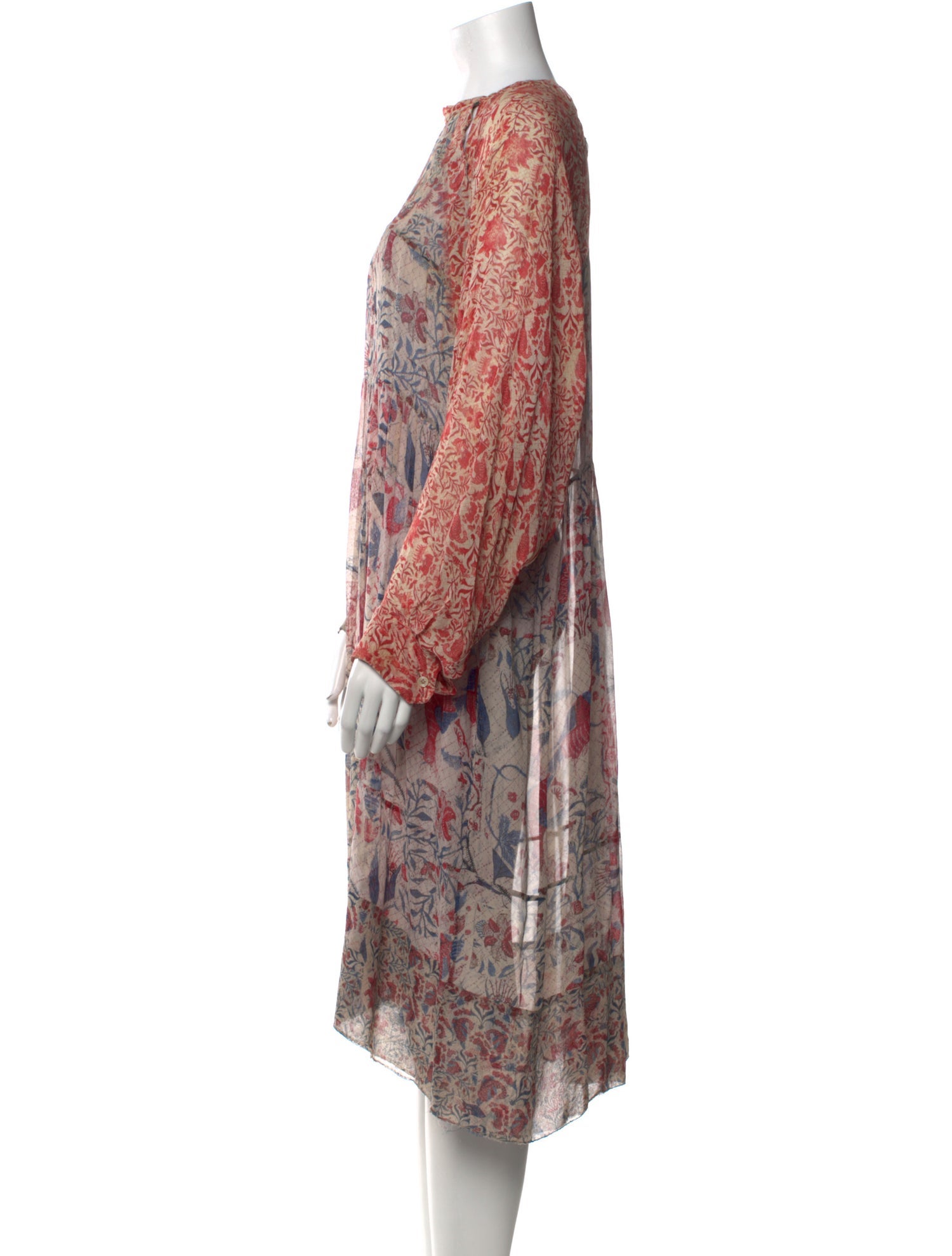 Isabel Marant Silk Midi Length Dress