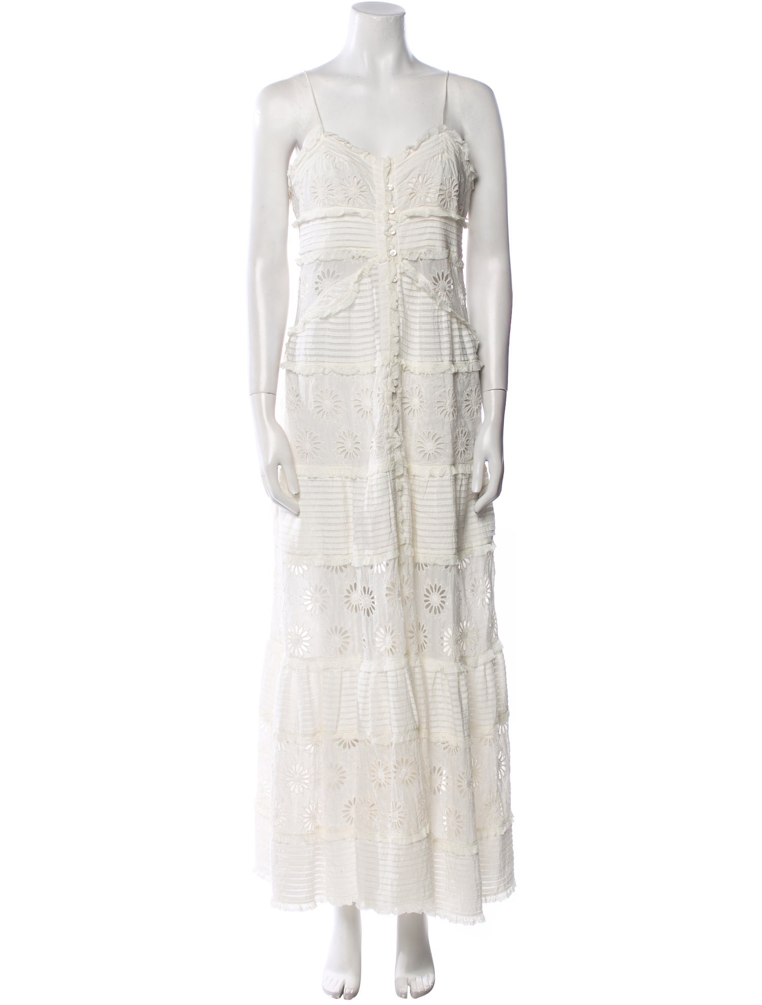 Isabel Marant V-Neck Long Dress