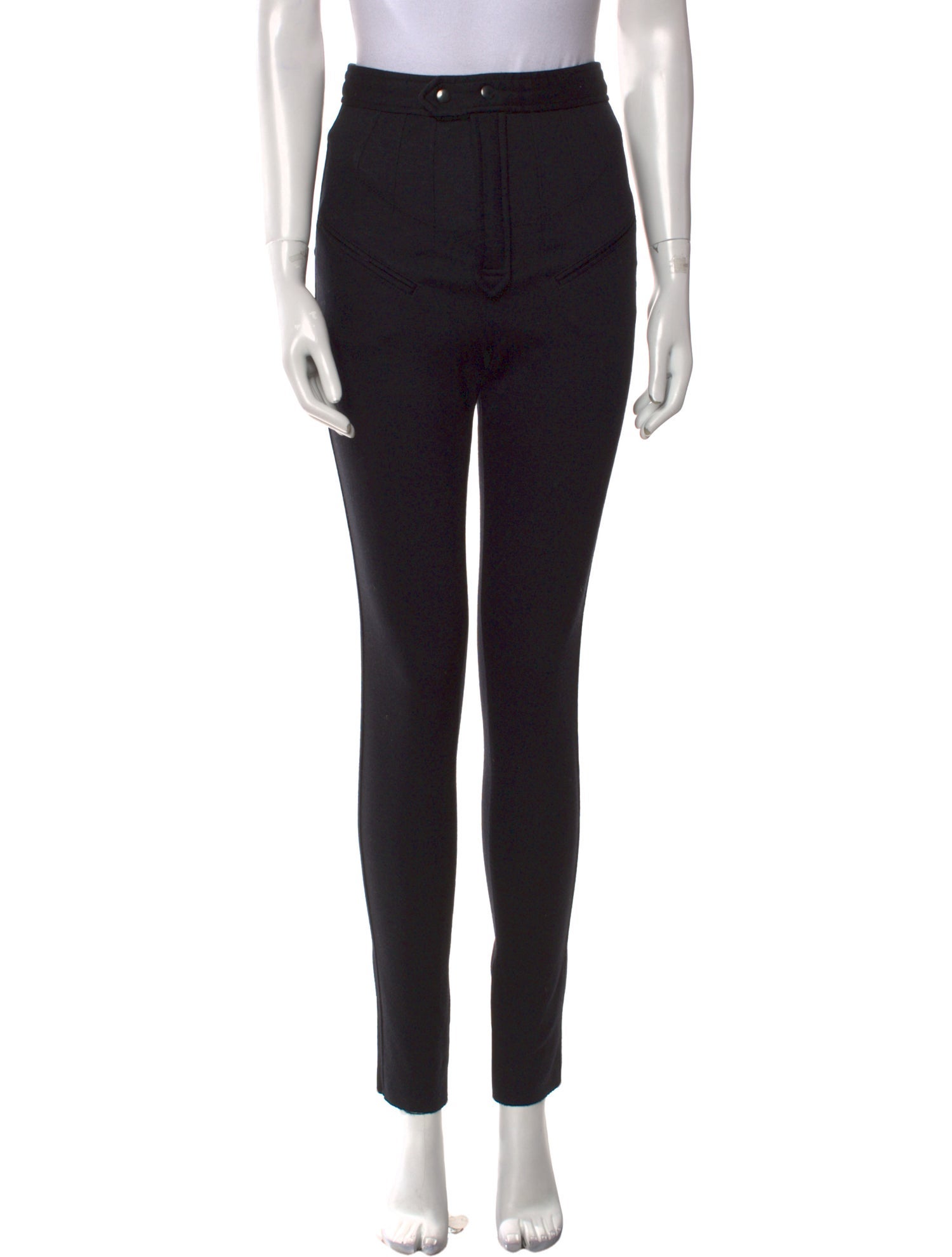 Isabel Marant Virgin Wool Skinny Leg Pants