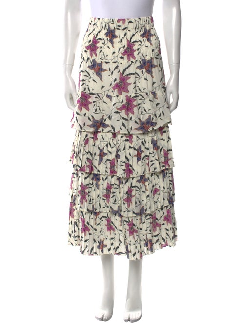 Étoile Isabel Marant Silk Midi Length Skirt