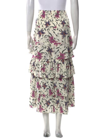 Étoile Isabel Marant Silk Midi Length Skirt
