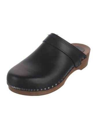 Isabel Marant Leather Studded Accents Mules