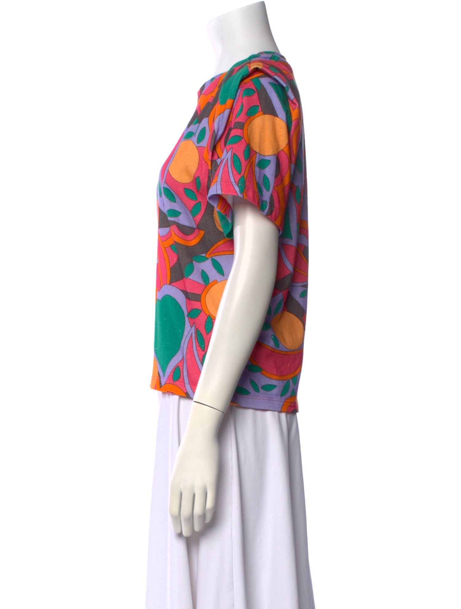 Isabel Marant Graphic Print Crew Neck T-Shirt