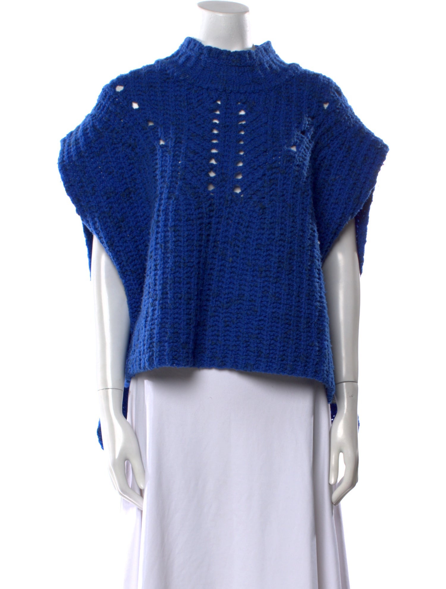 Isabel Marant Merino Wool Mock Neck Sweater