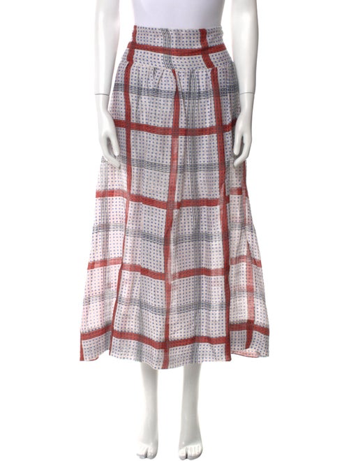 Isabel Marant Linen Midi Length Skirt