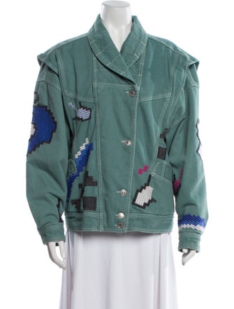 Isabel Marant Graphic Print Jacket