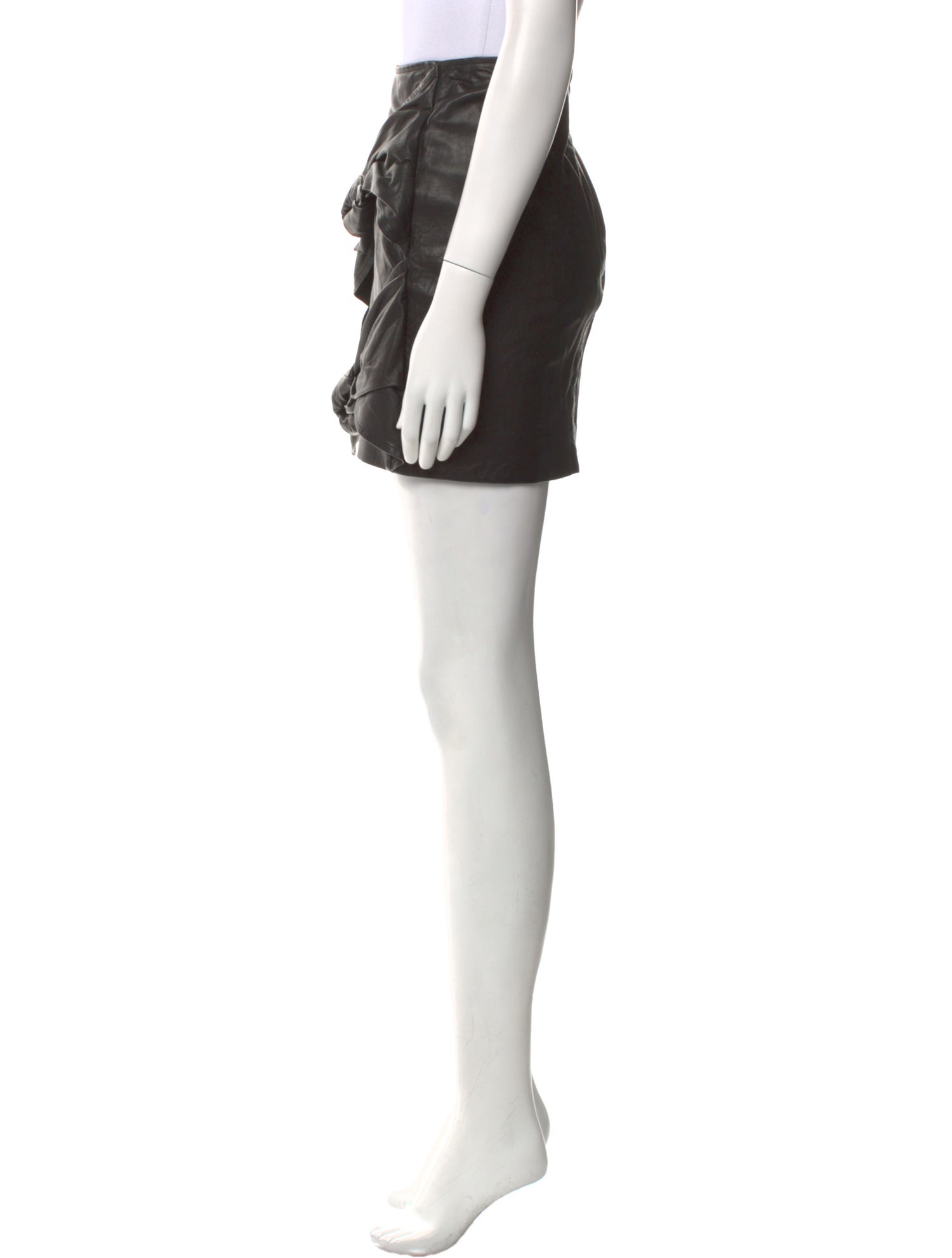 Isabel Marant Leather Mini Skirt