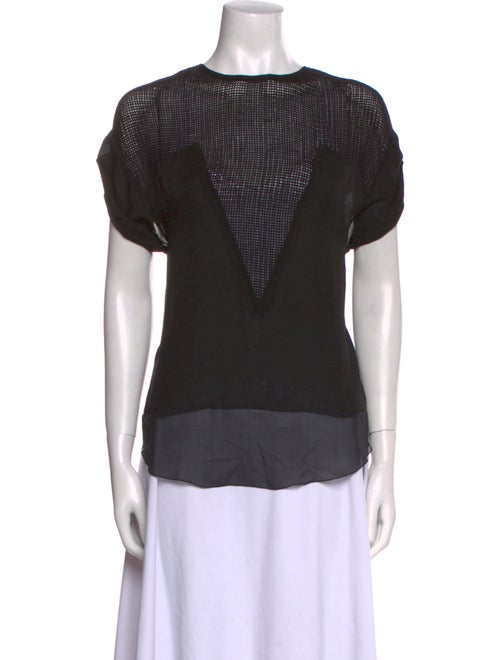 Isabel Marant Crew Neck Short Sleeve Top
