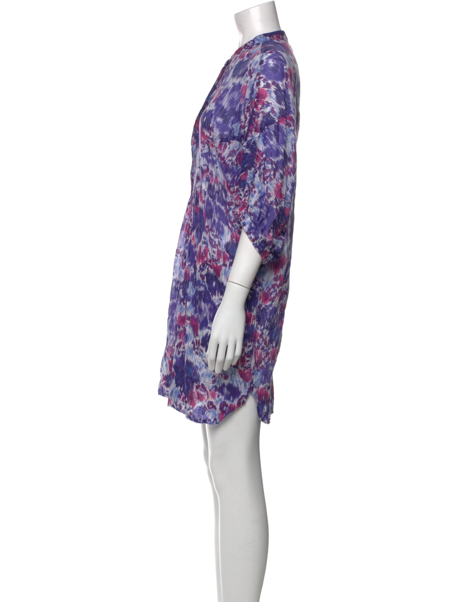 Isabel Marant Tie-Dye Print Mini Dress