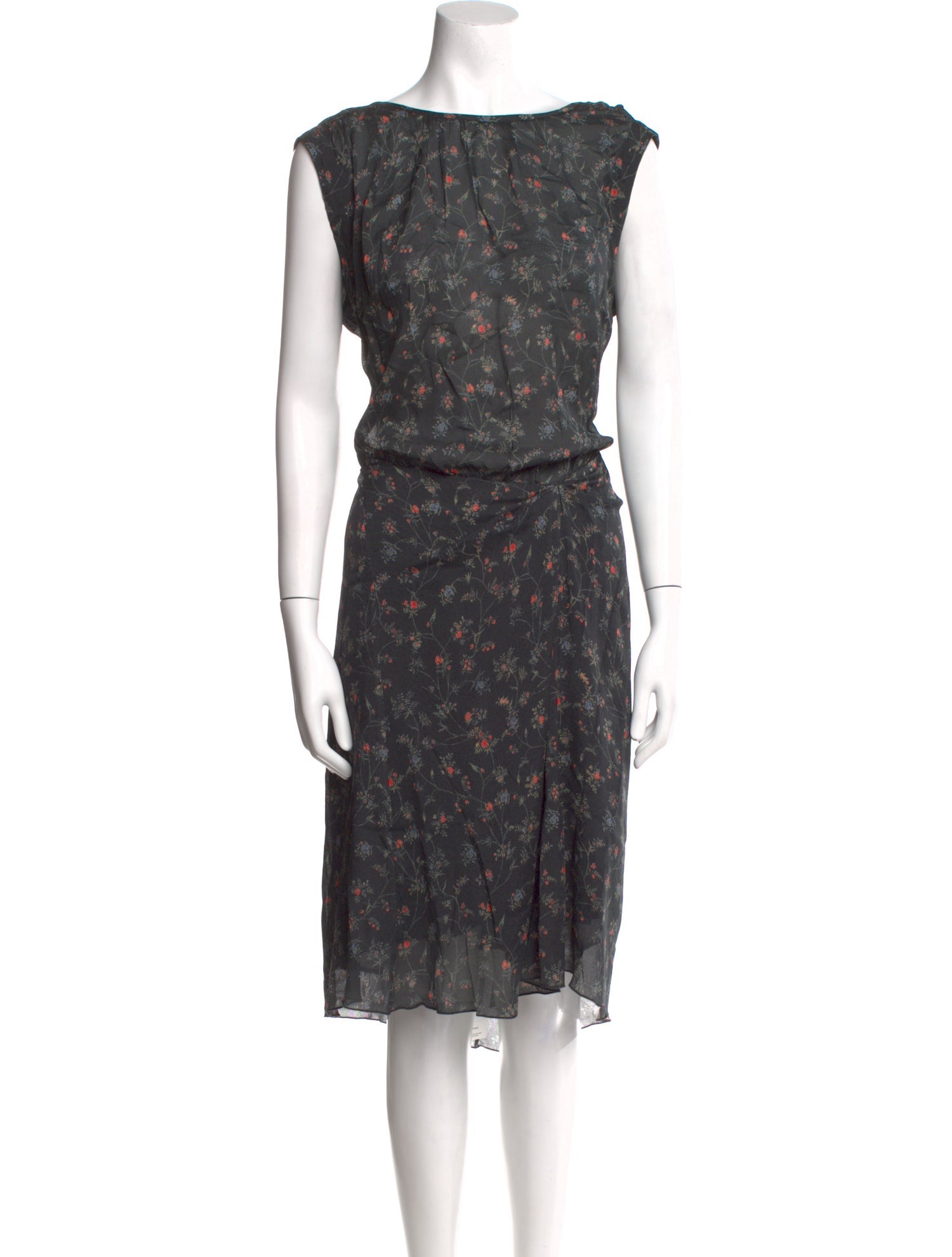 Isabel Marant Silk Knee-Length Dress