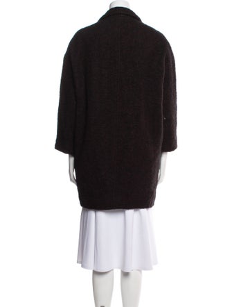 Étoile Isabel Marant Wool Faux Fur Coat