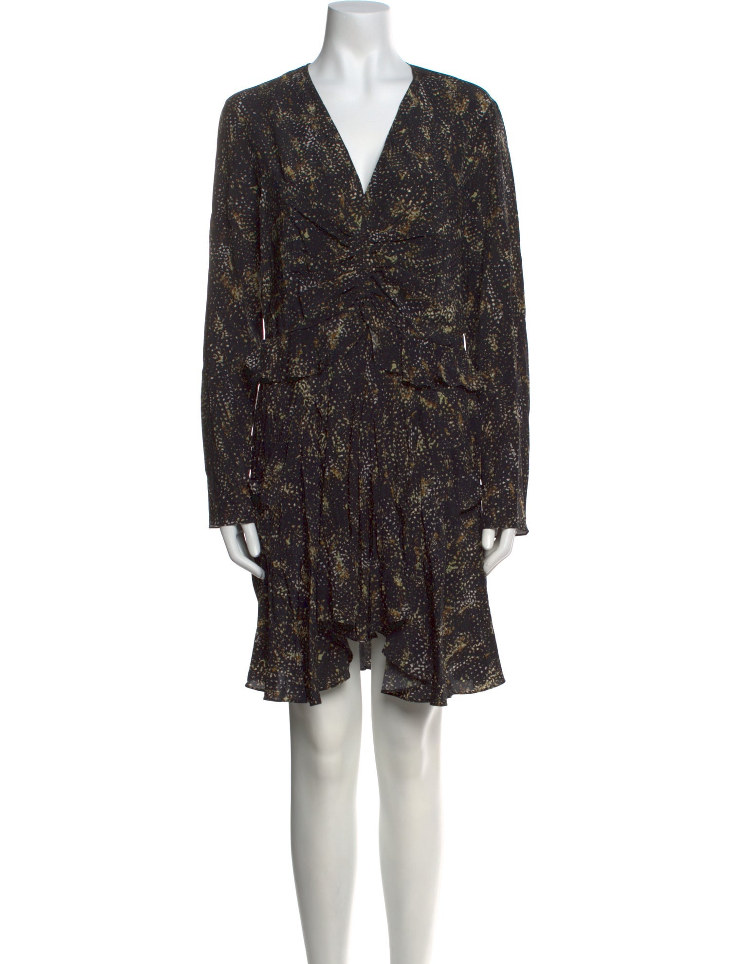 Isabel Marant Silk Knee-Length Dress