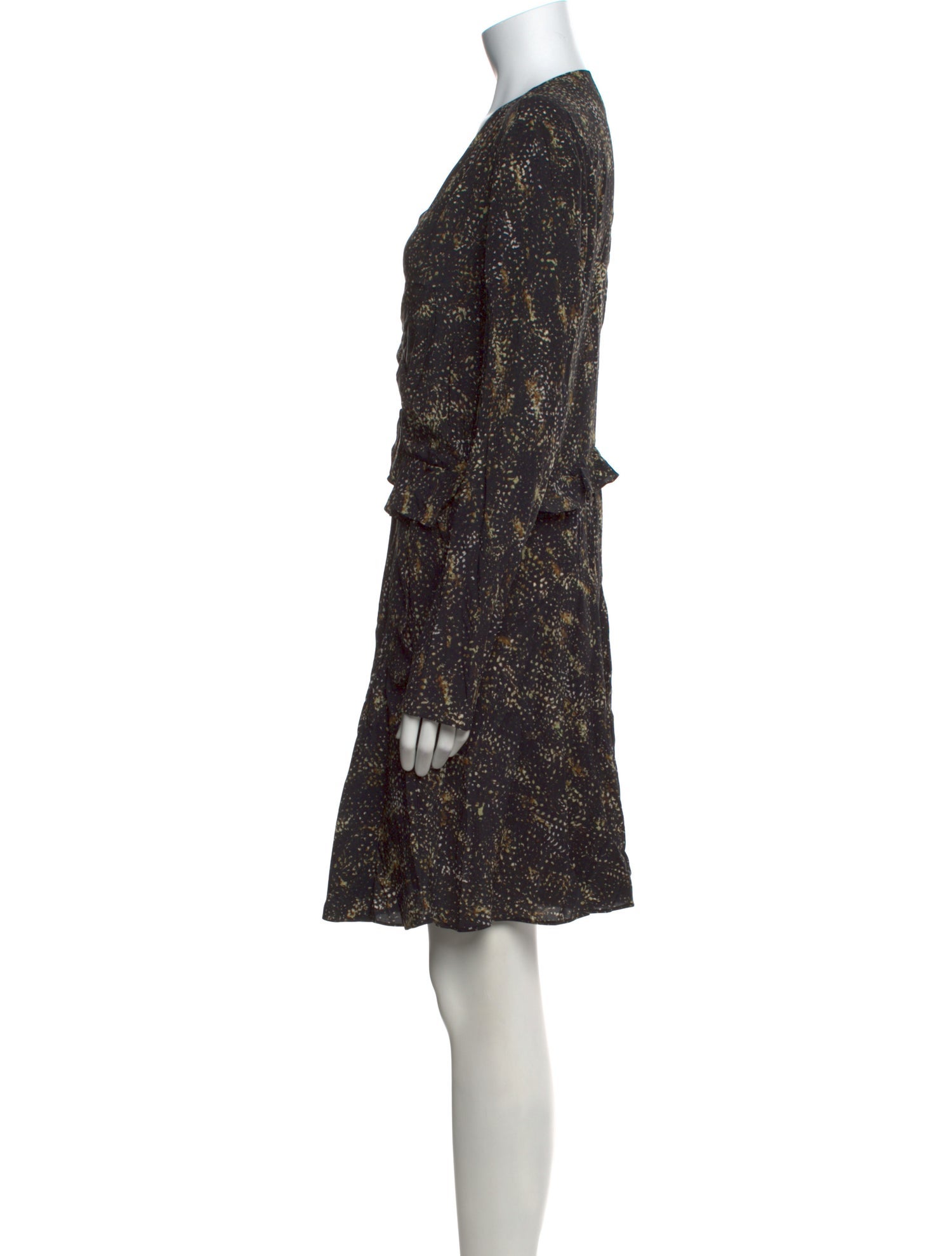 Isabel Marant Silk Knee-Length Dress