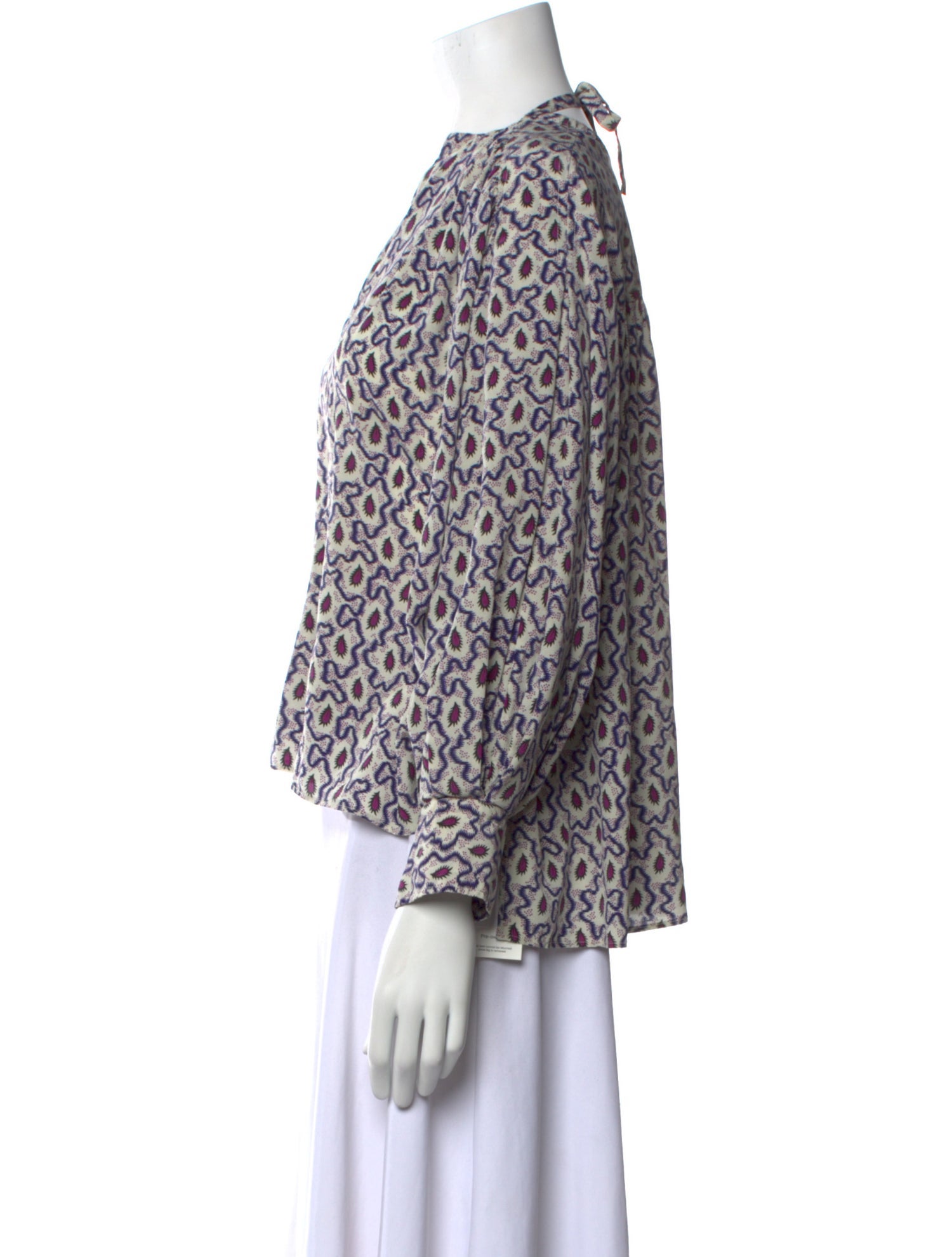 Isabel Marant Silk Printed Blouse