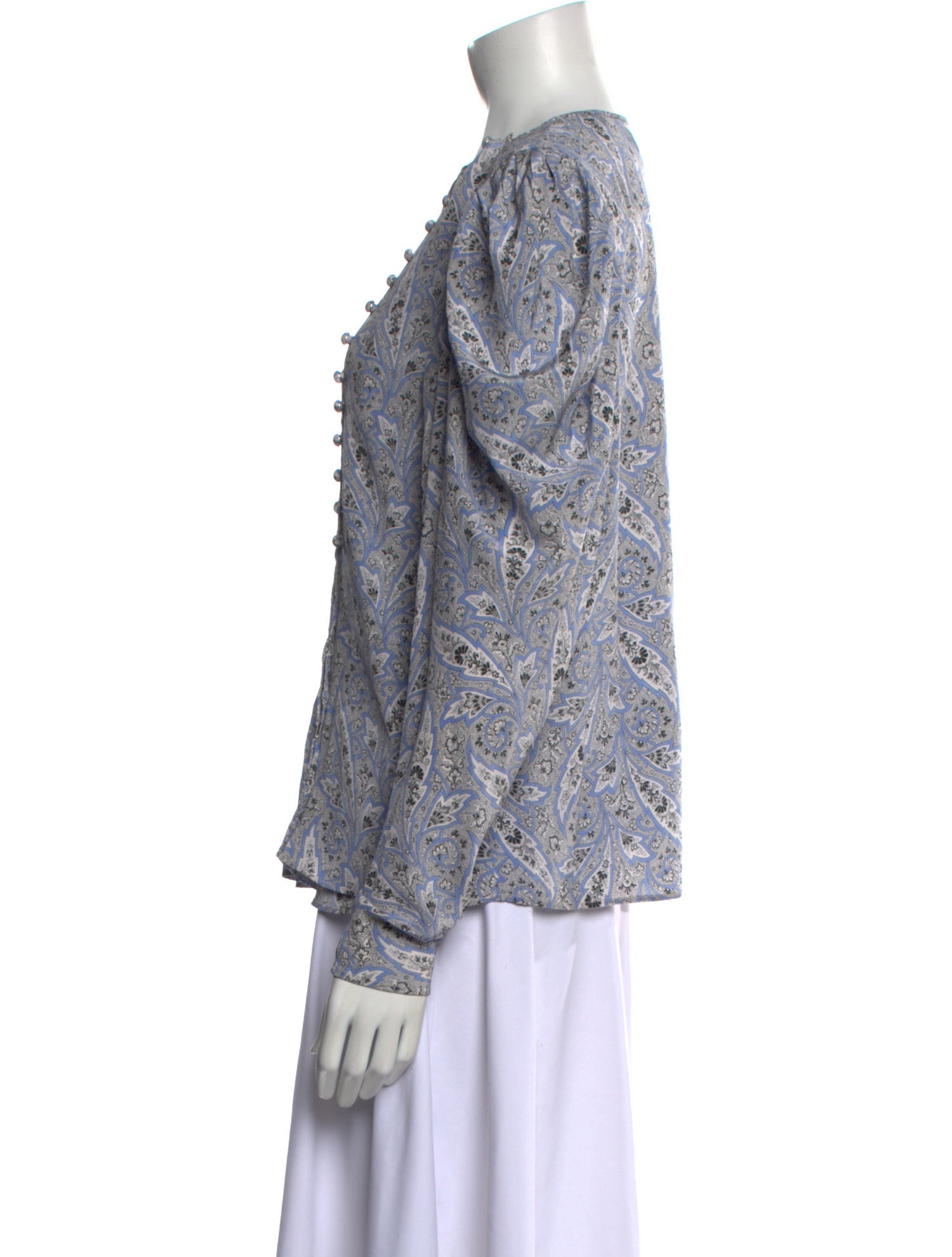 Isabel Marant Silk Printed Blouse