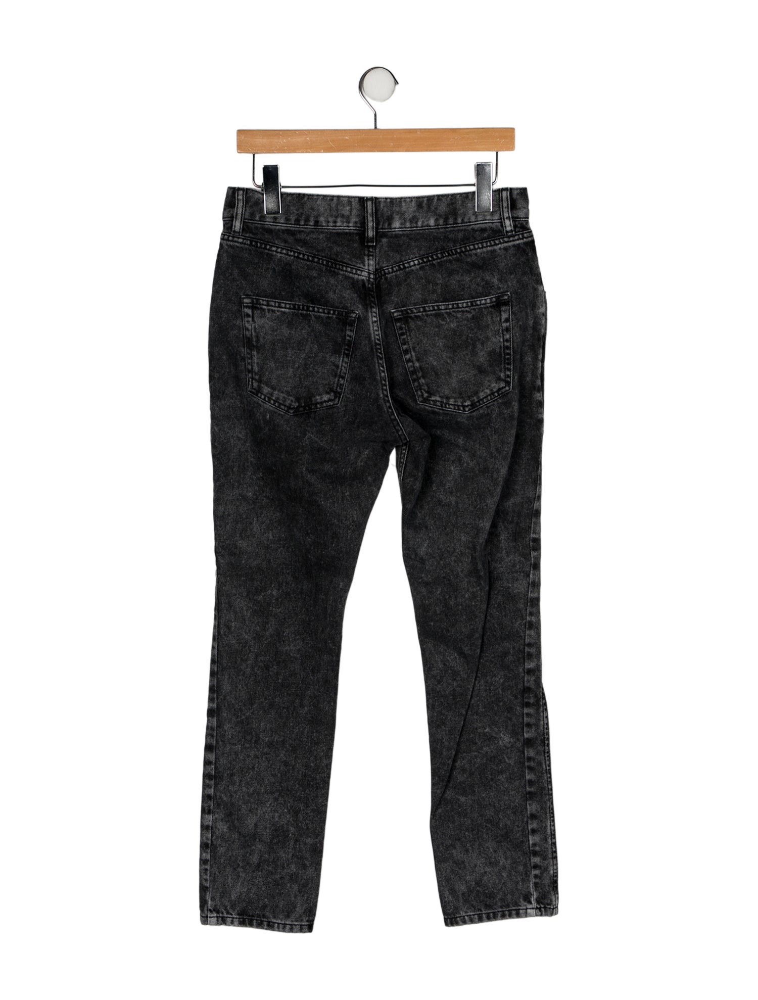 Isabel Marant Mid-Rise Straight Leg Jeans