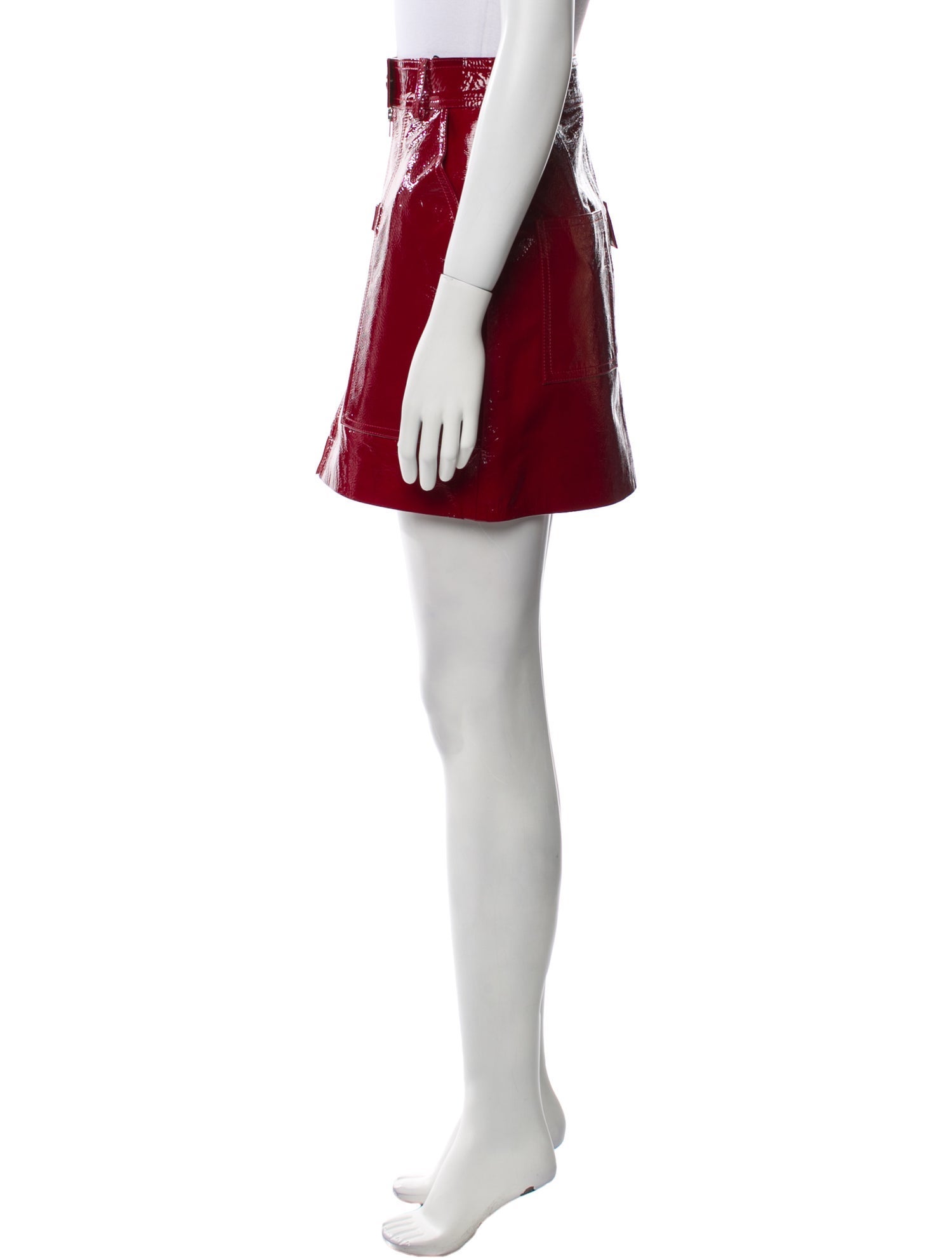 Isabel Marant Leather Mini Skirt