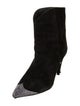 Isabel Marant Suede Crystal Embellishments Boots